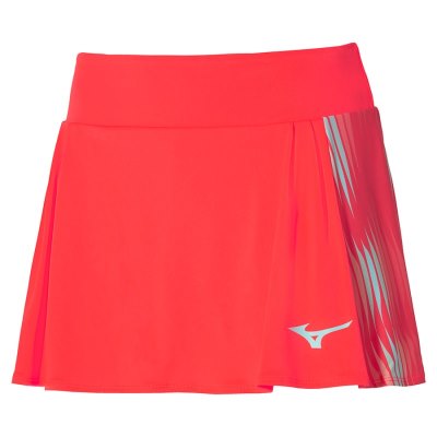 Vestido & Falda Mizuno Printed Flying Skirt Mujer - Coral - Chile M372BRDAKN